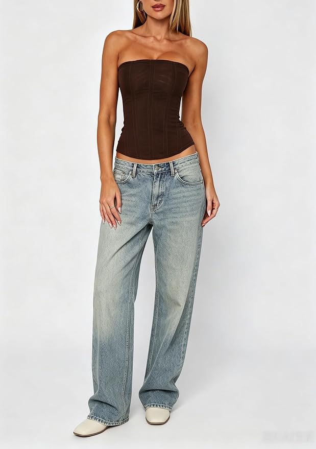 Backless Brown