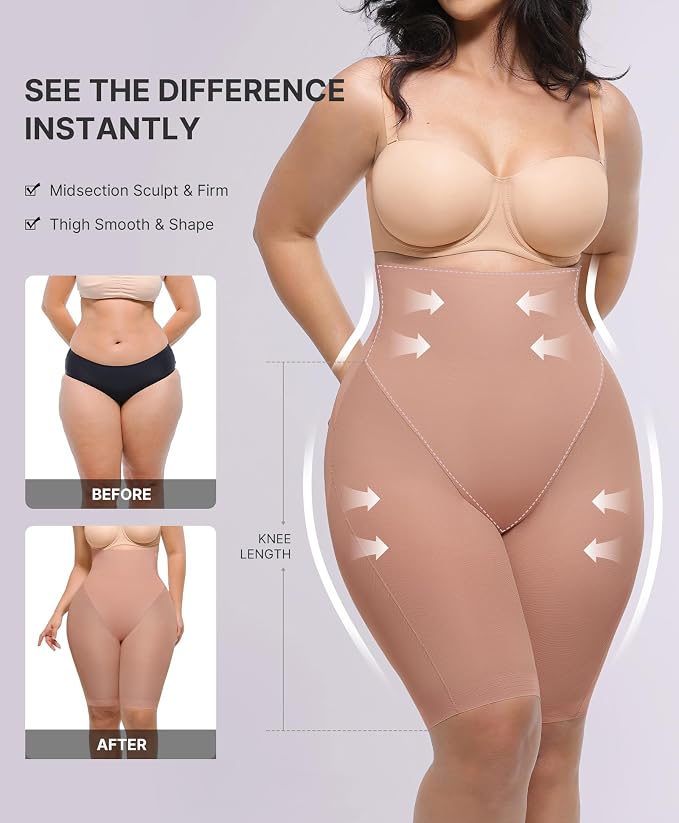 A4-light Beige-above-knee Shorts