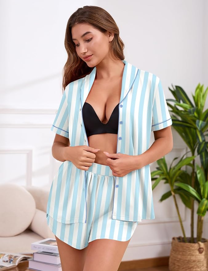 Blue White Stripes