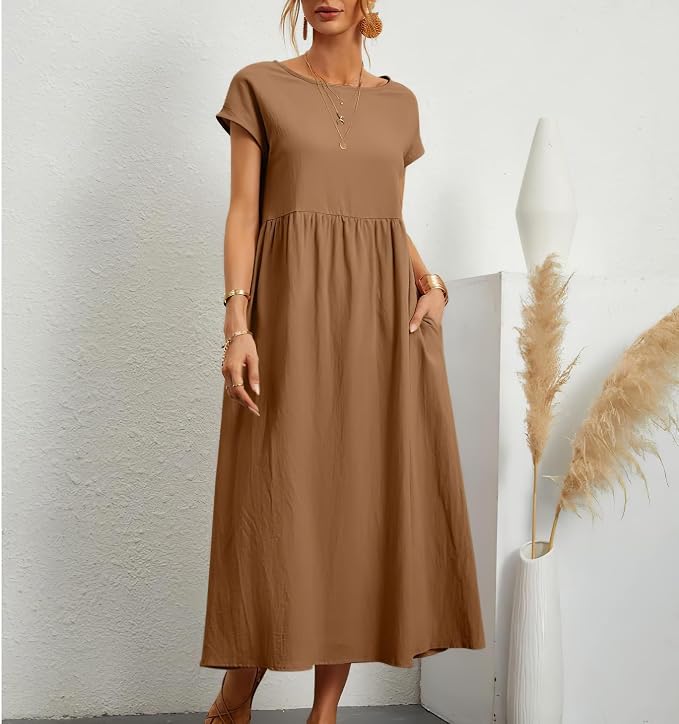 Brown Maxi Dress