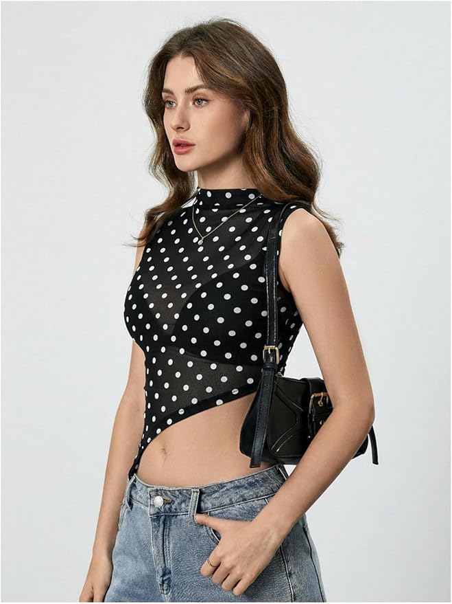 Polka Dots Black and White