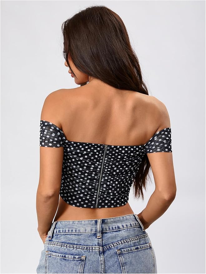 Polka Dots Black