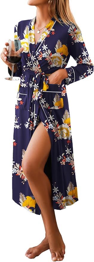 Floral Deep Blue