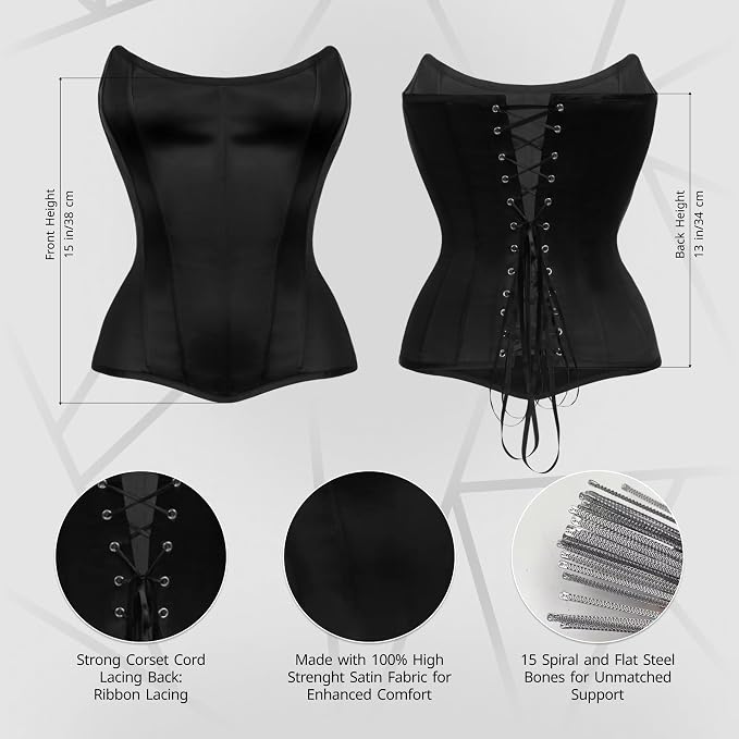 Black - Measure Your Body & Use the Size Chart!