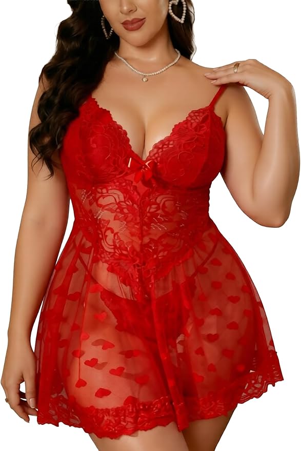 Red Heart Printed