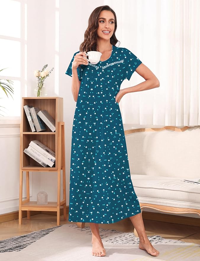 Knit-100% Cotton Green Printing