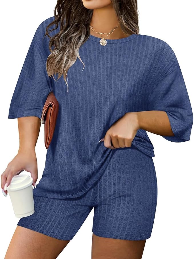 #9_ F0176_ 2 Piece _ Navy Blue