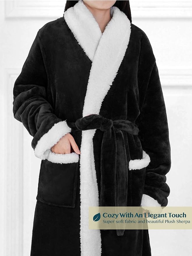Black With Sherpa