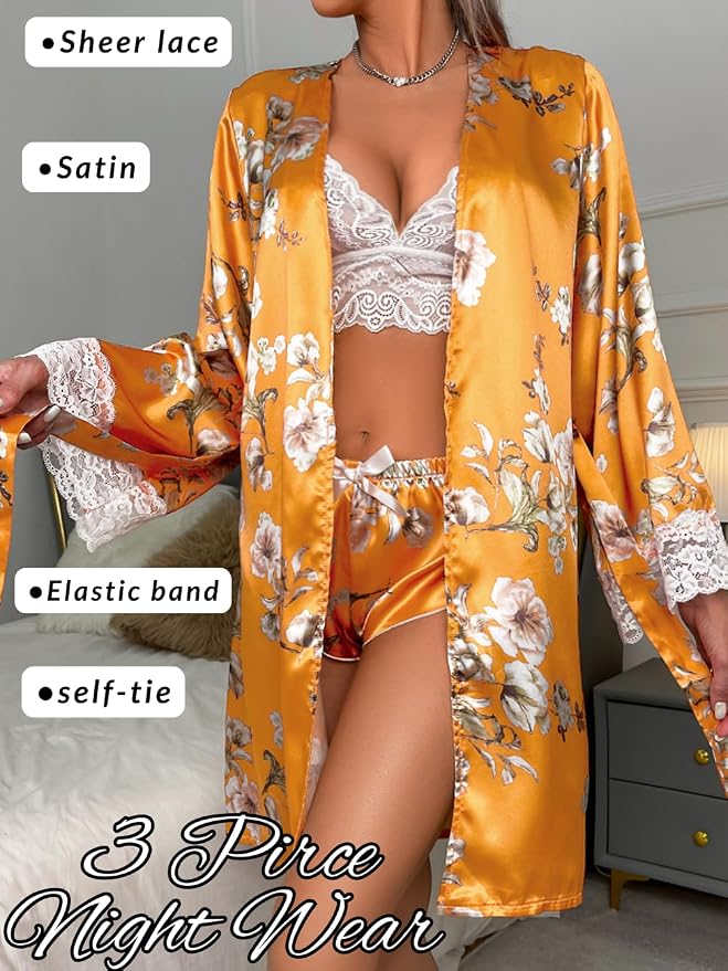 Orange Floral