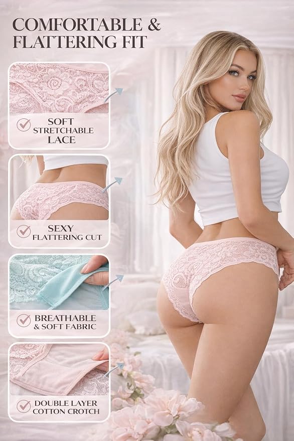 5 Pack( Pink*1, Dark Blue*1, Green*1,white*1,off White*1)