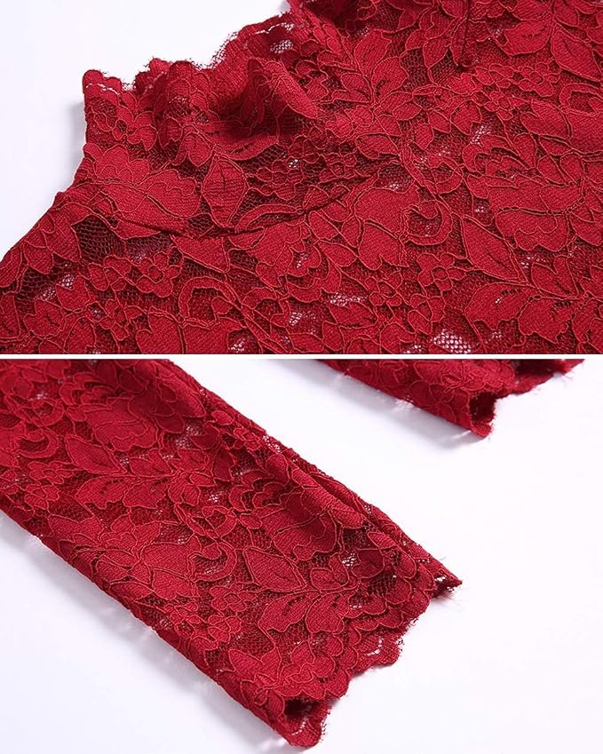 Red & Without Cami
