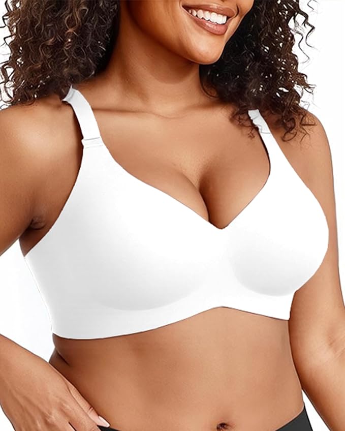 V Neck-milk White