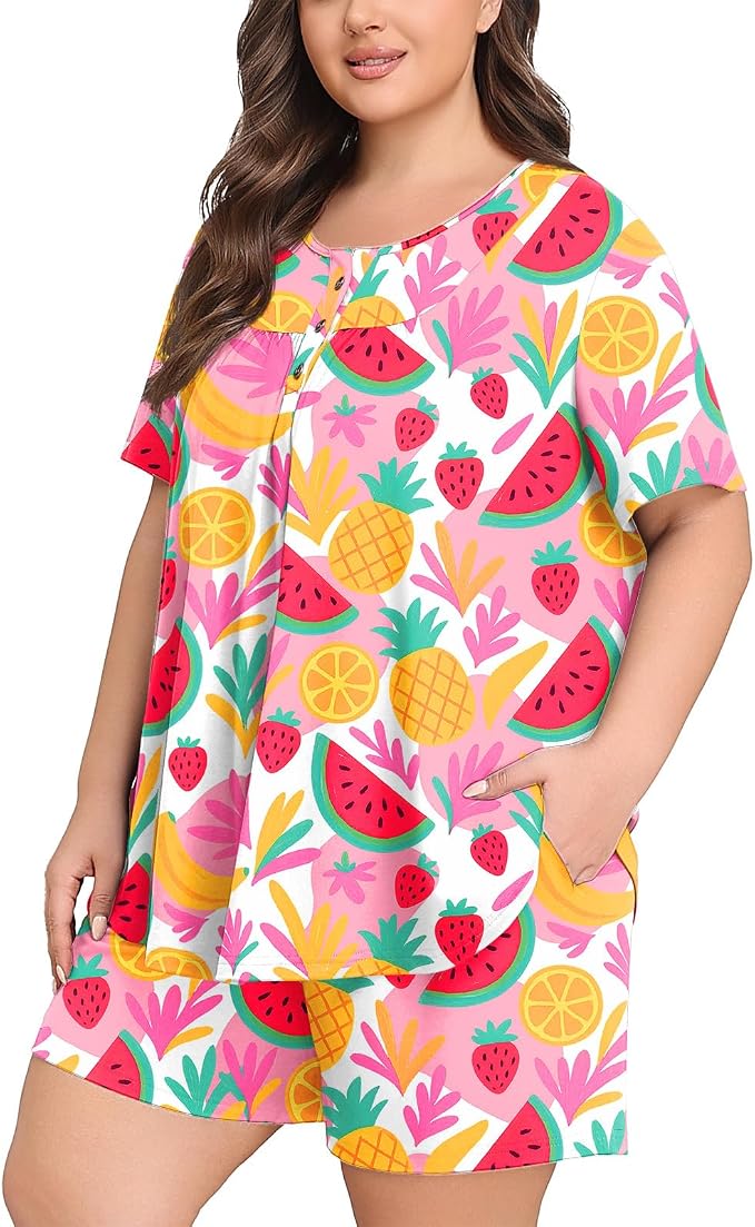 White Fruit Print