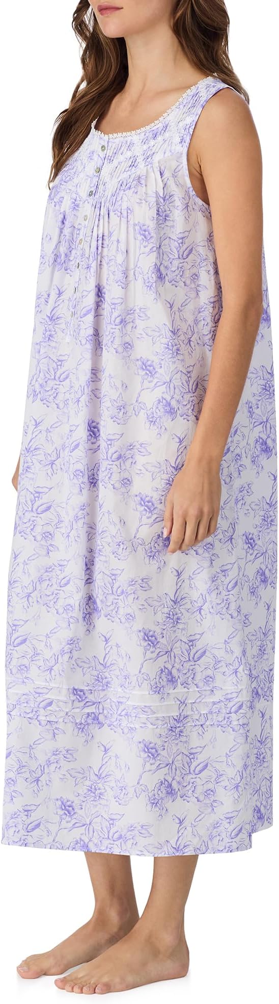 White Ground Floral