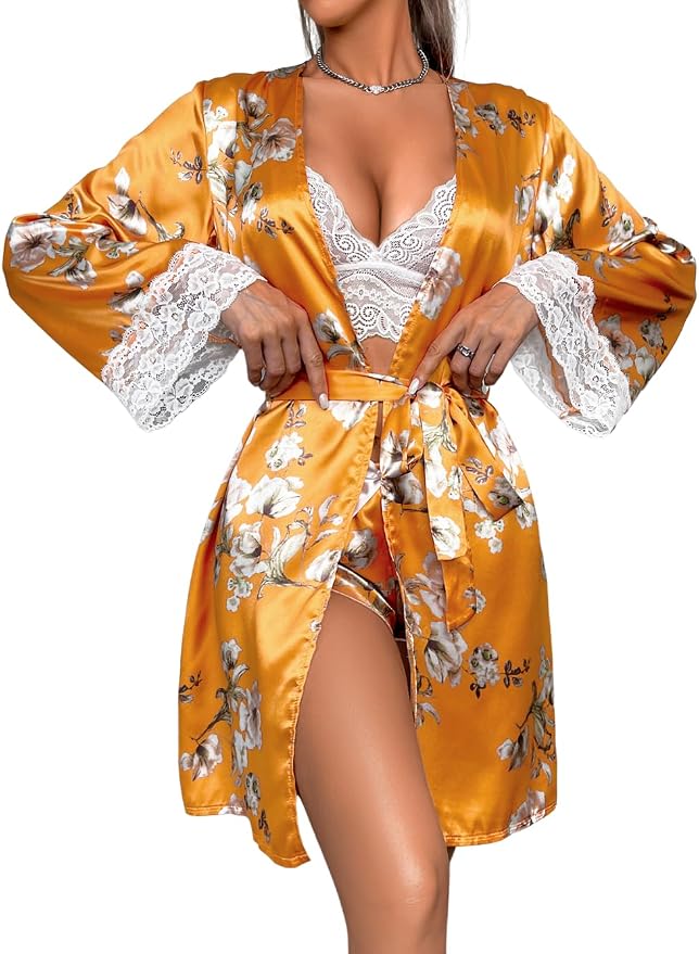 Orange Floral