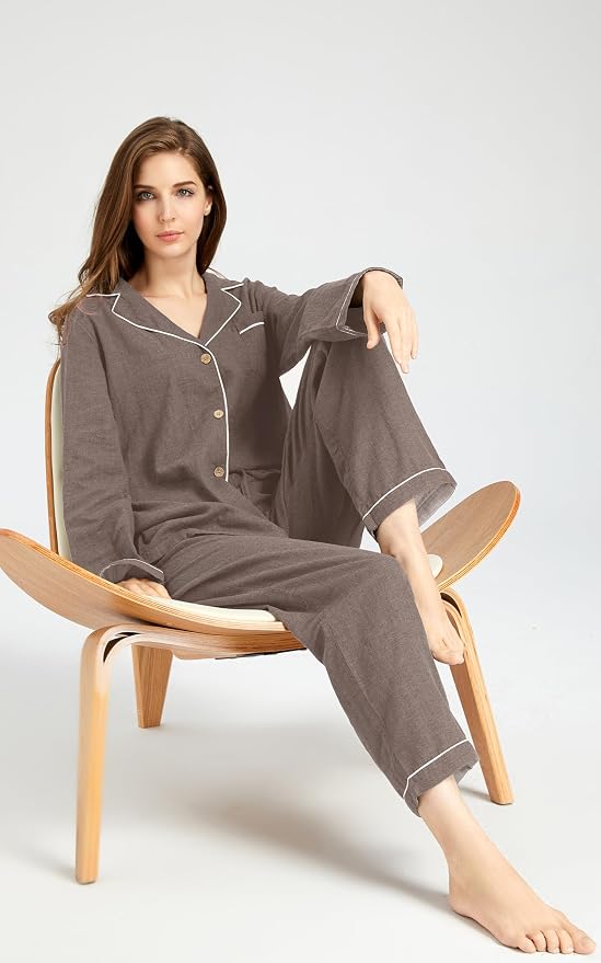 Heathered Brown