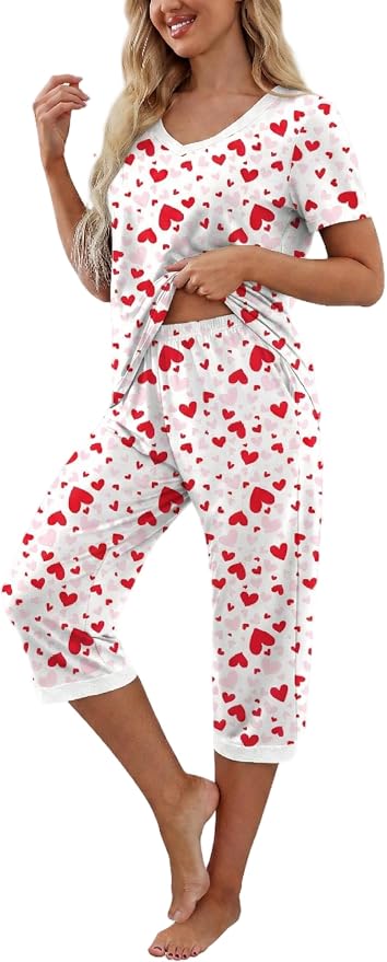 Fp-white Red Heart