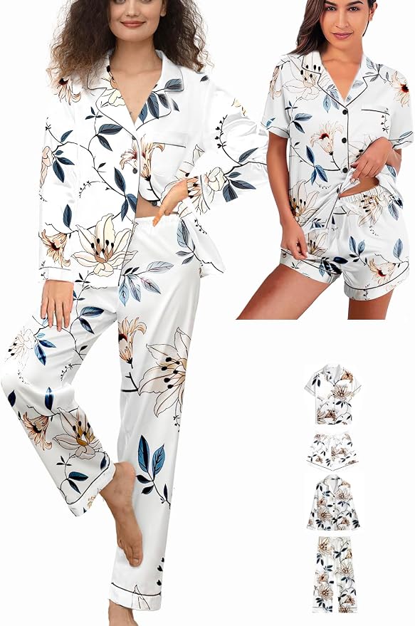 Floral A04-white