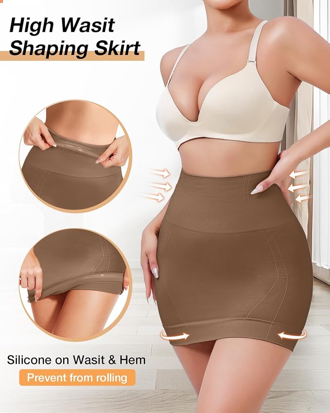 Coffee-half Slip With Non Slip Strip