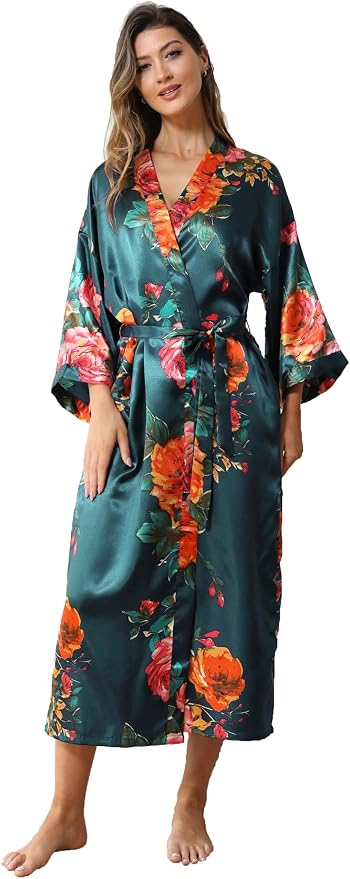 Rose Floral Darkgreen