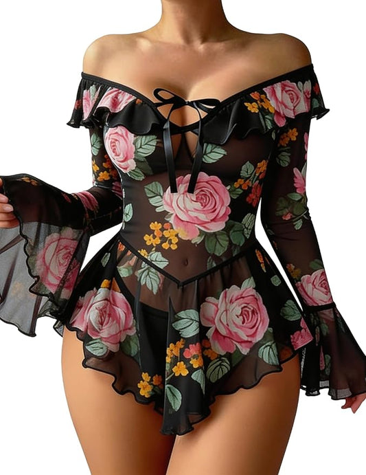 Black Floral