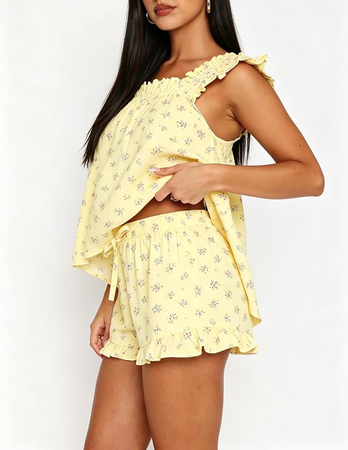 Frill Yellow Floral