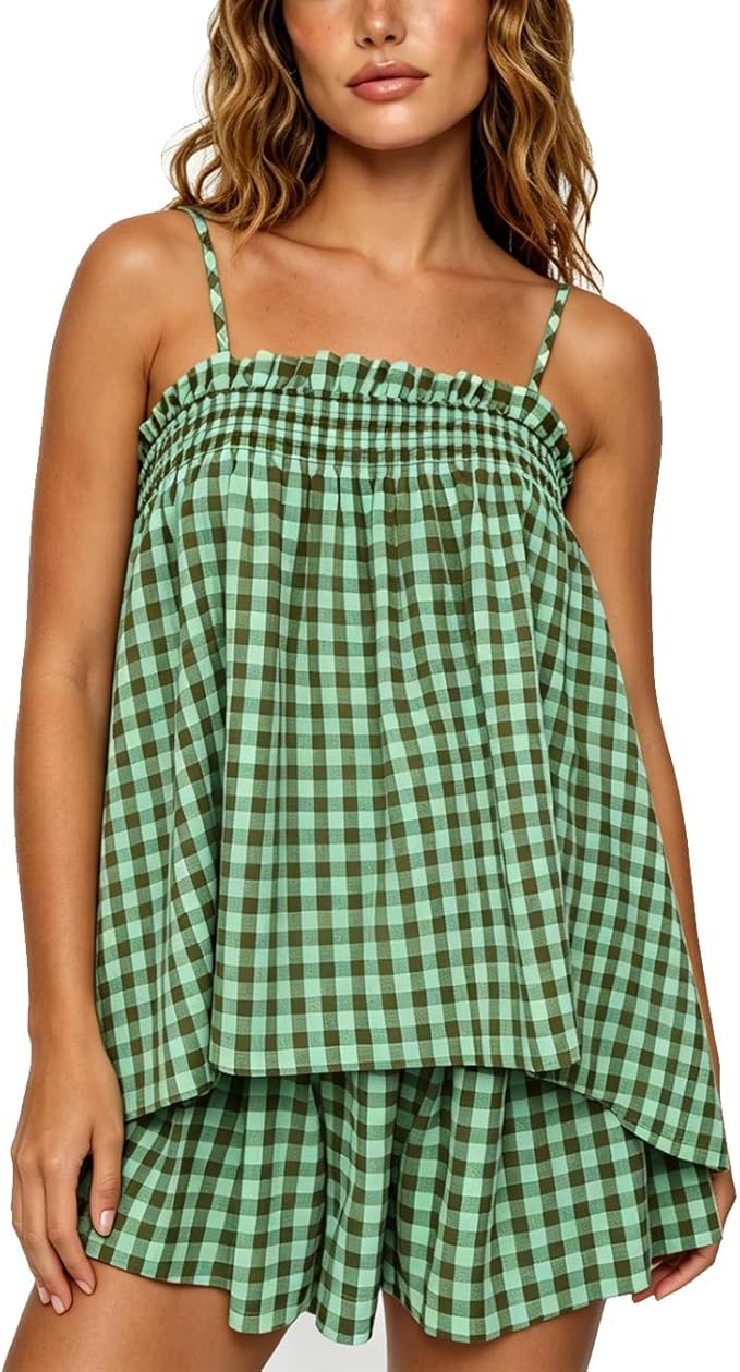 B-plaid Green