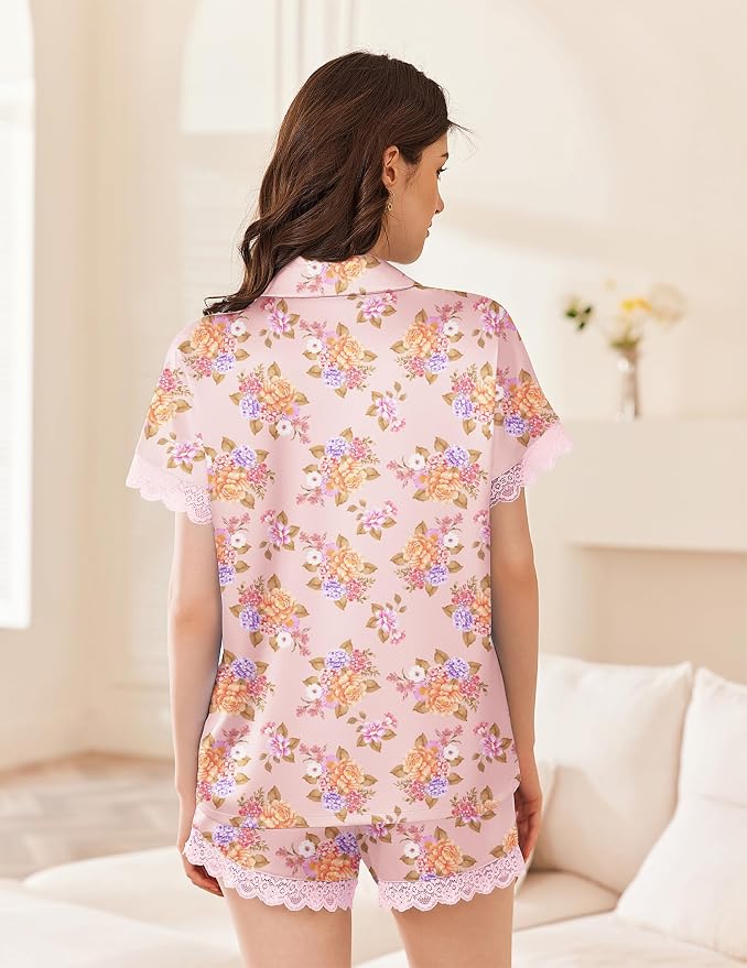 Vintage Floral Blush Pink