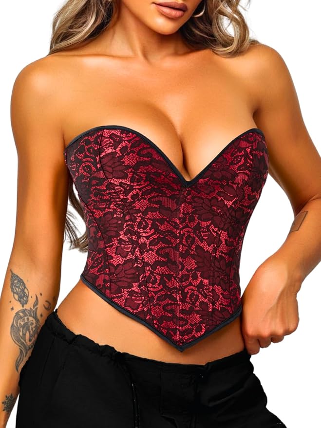 Red Lace Flower