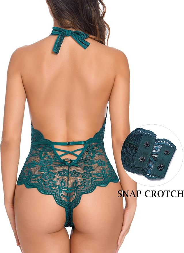 Dark Green-(with Snap Crotch)