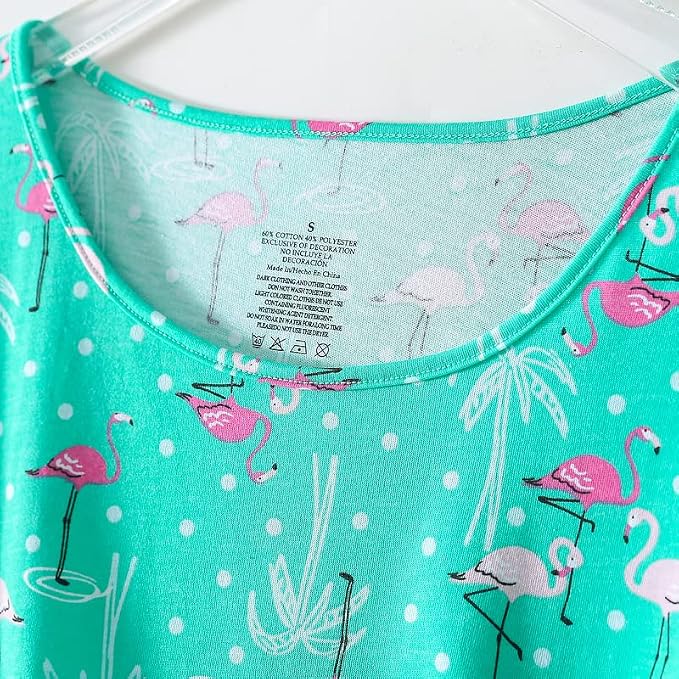 S Green Flamingo