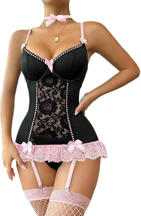 Black and Pink Belt