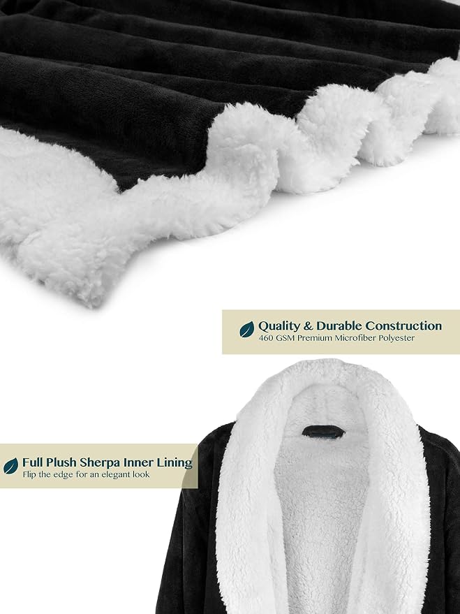 Black With Sherpa
