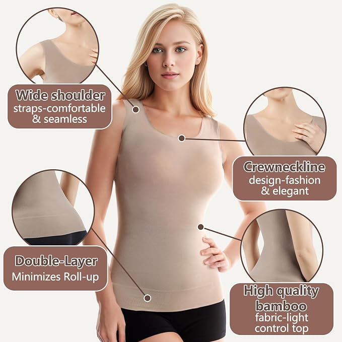 Tank Tops-brown