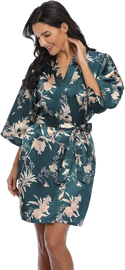 Dark Green Floral 1