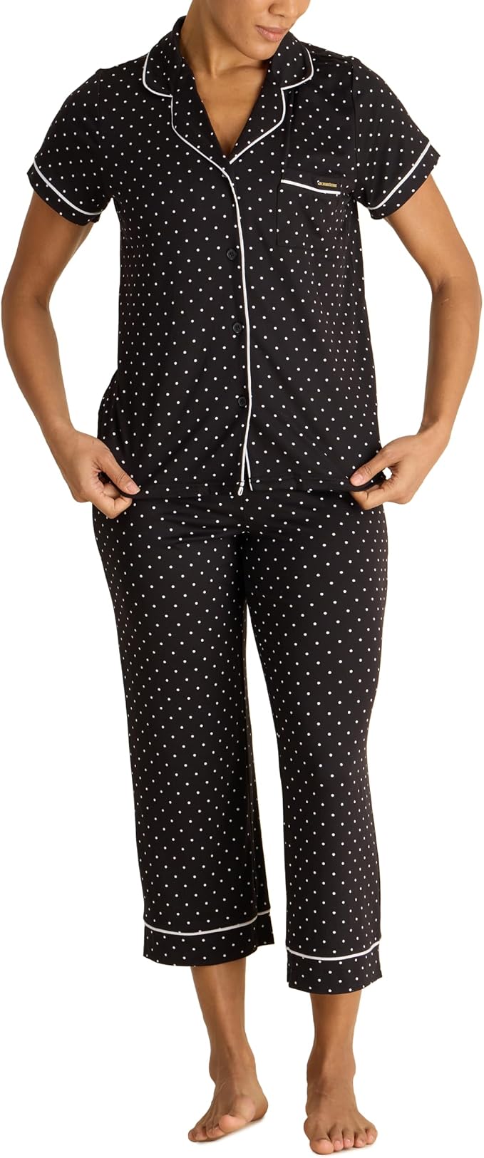 Black and White Polka Dot