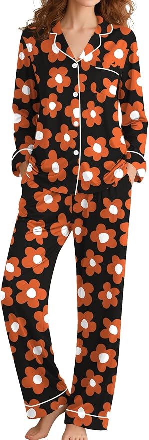 Black Orange Flower