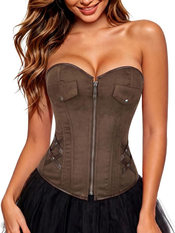 Faux Suede Brown