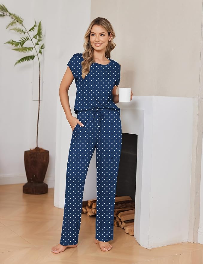 Pink Stripe/Blues Dots