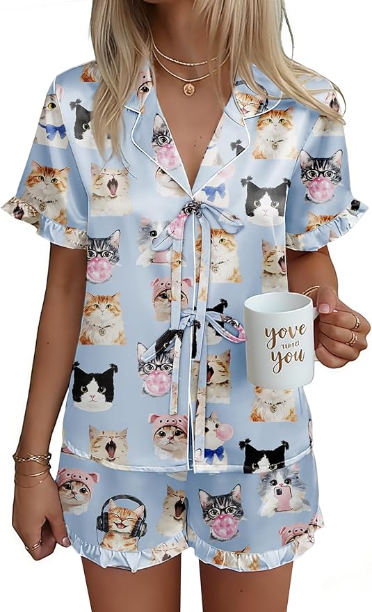 Cute Cat_blue