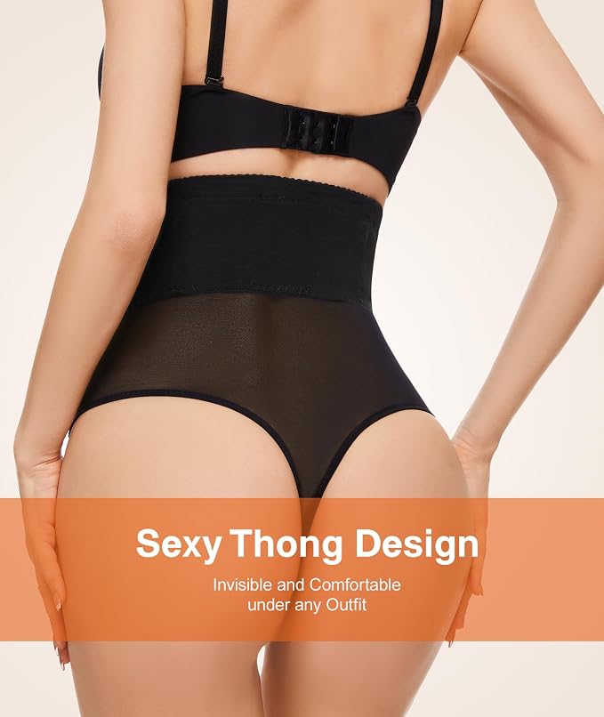 #05-2pcs Black-high Waisted