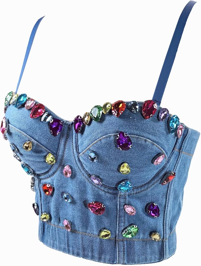 #1 Rhinestone Blue