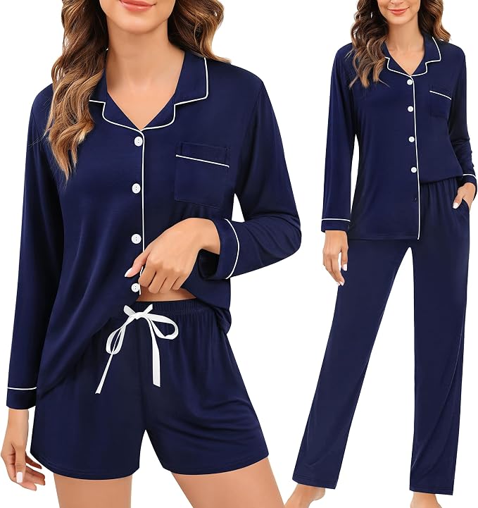Long Sleeve Navy Blue