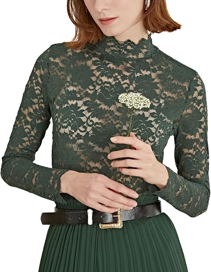 Dark Green & Without Cami