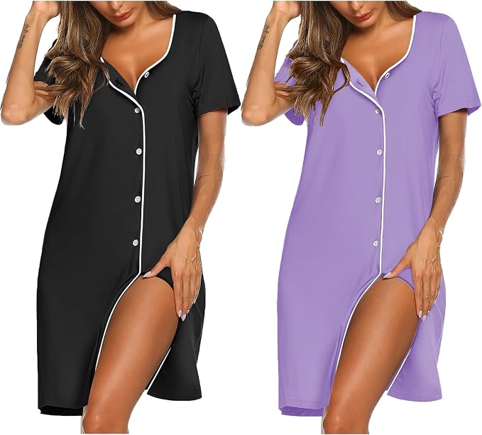 Black/Lilac