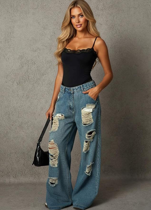 #1 Black Lace Trim