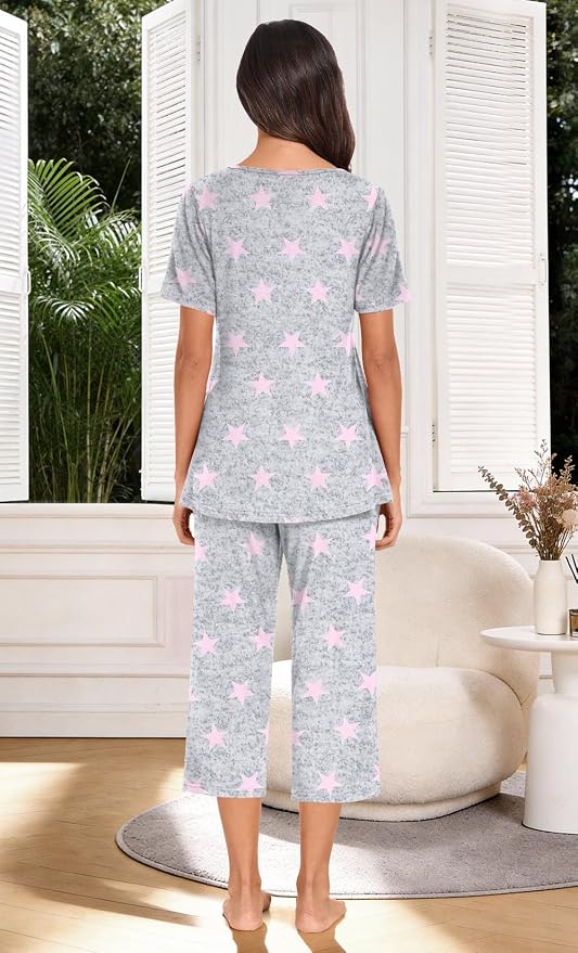 Pleated Star Grey