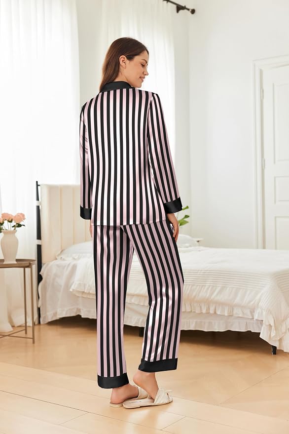 Black Pink Stripes