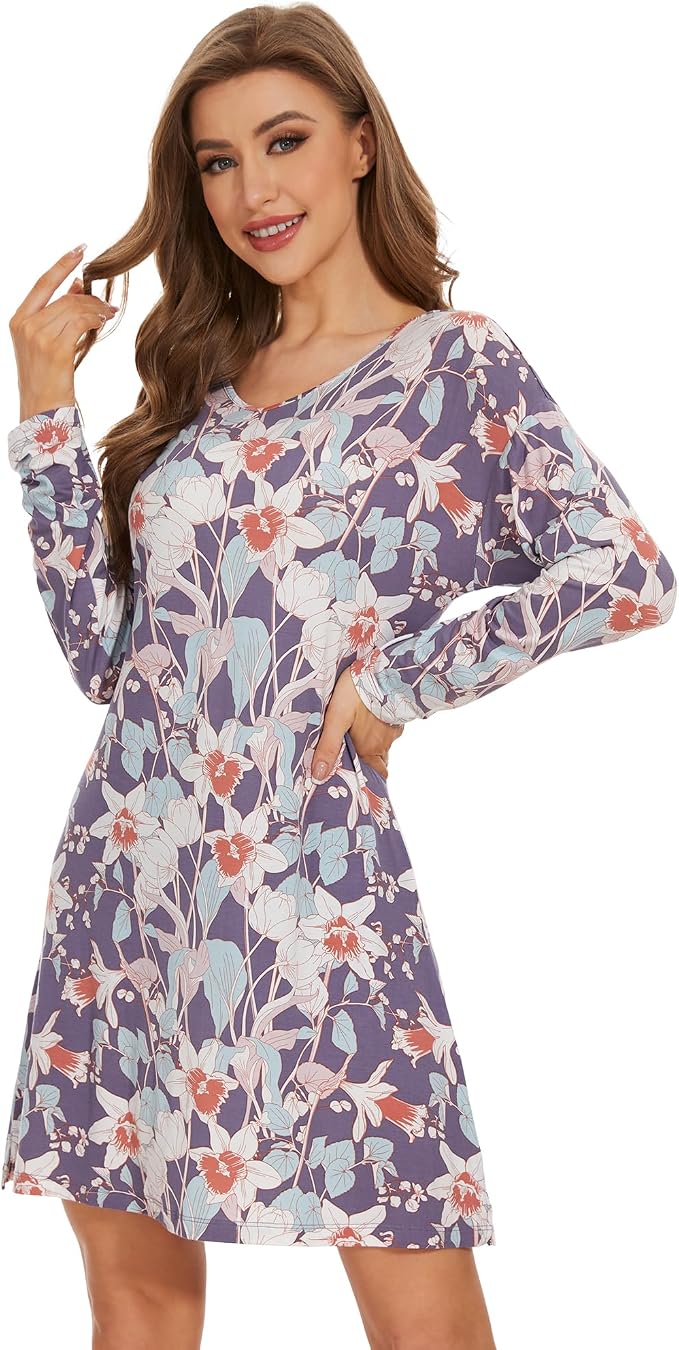 A-purple/Floral