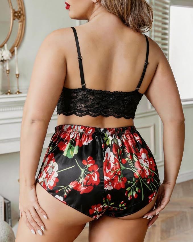 Black-floral